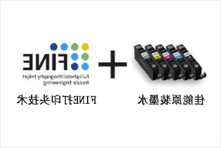 为原装墨盒提供良好性能的高密度喷 嘴打印头
